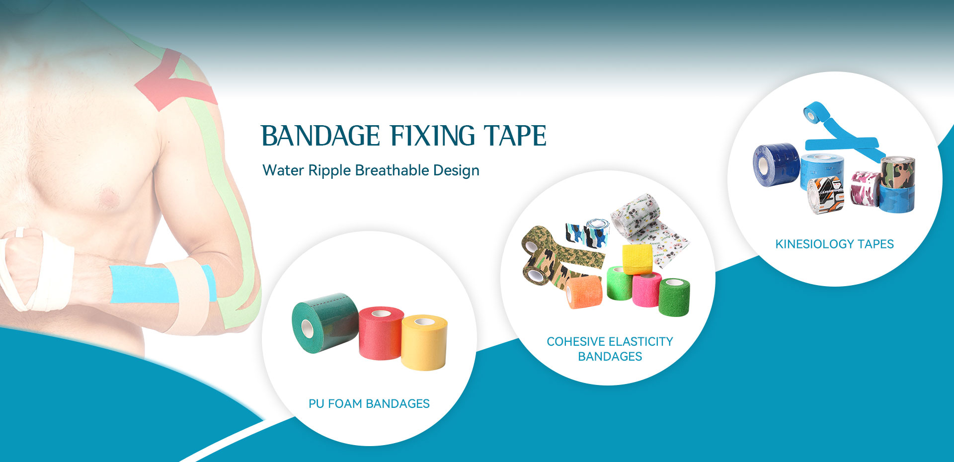 Kinesiology Tapes ຜູ້ຜະລິດ