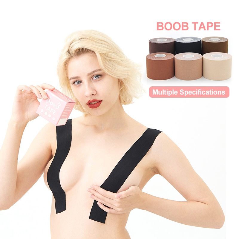 tape boob ສີດໍາ