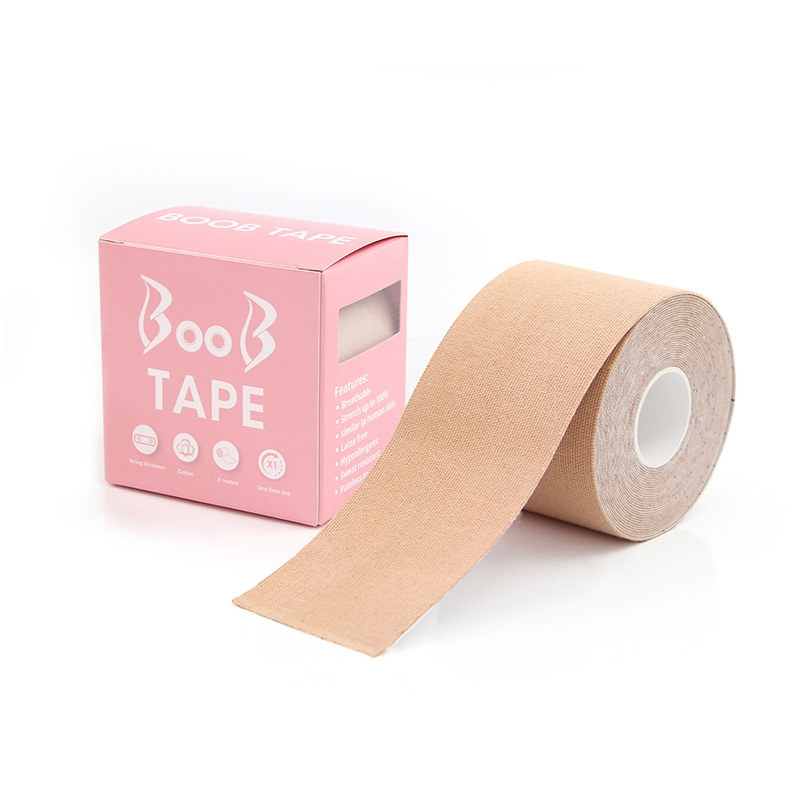 tan boob tape
